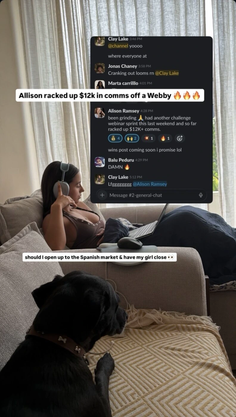 Direct Deposit sales rep win 1