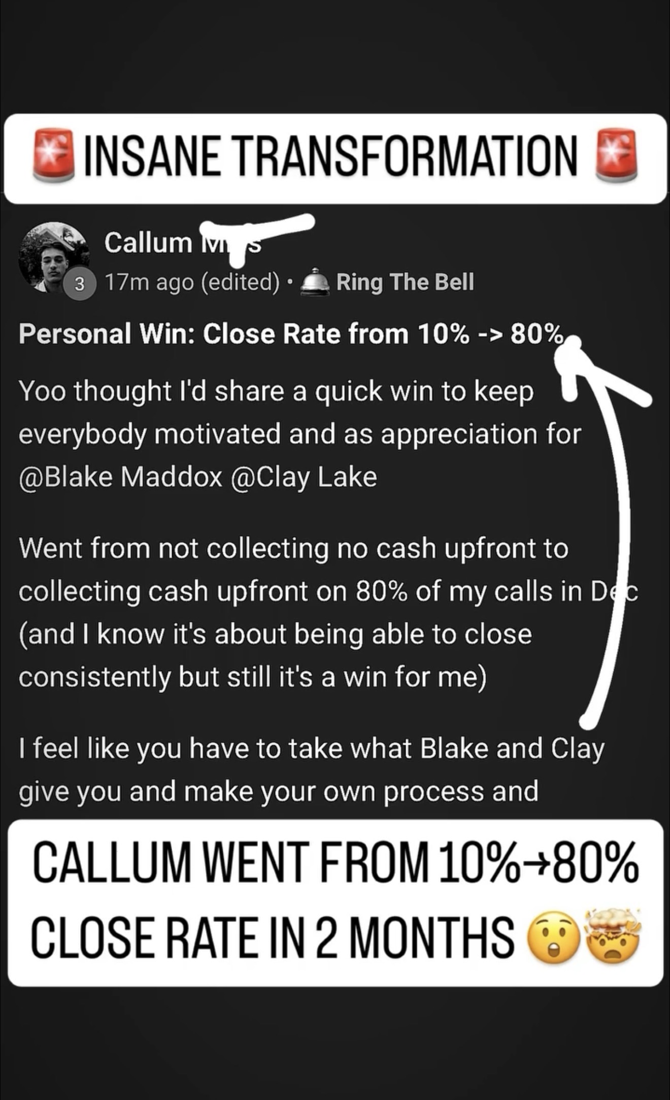 Direct Deposit client win 5