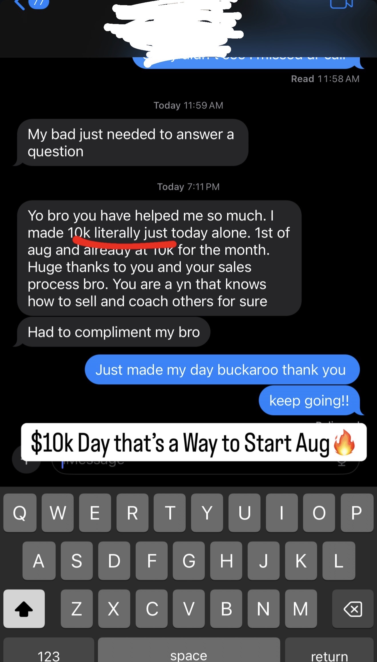 Direct Deposit client win 6