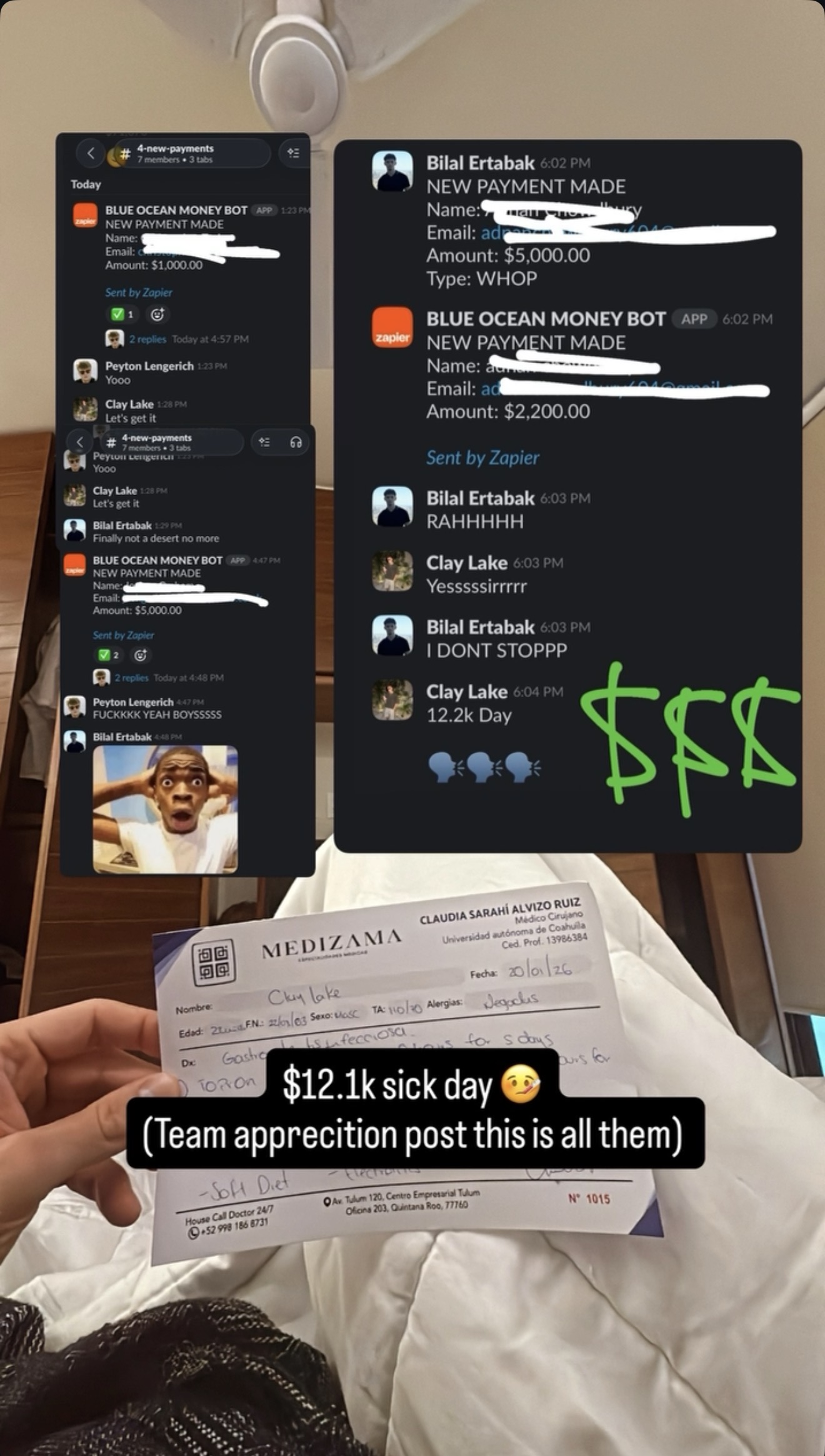Direct Deposit client win 14