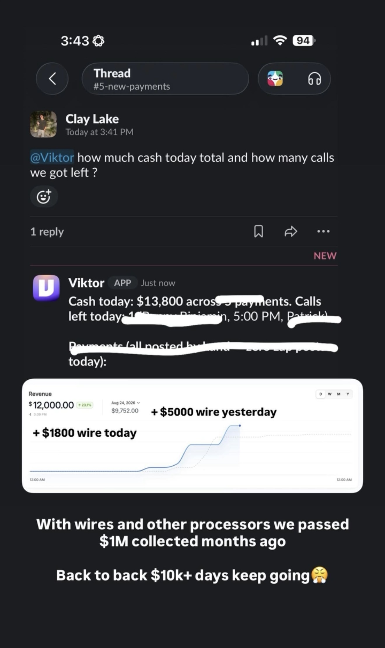 Direct Deposit client win 29